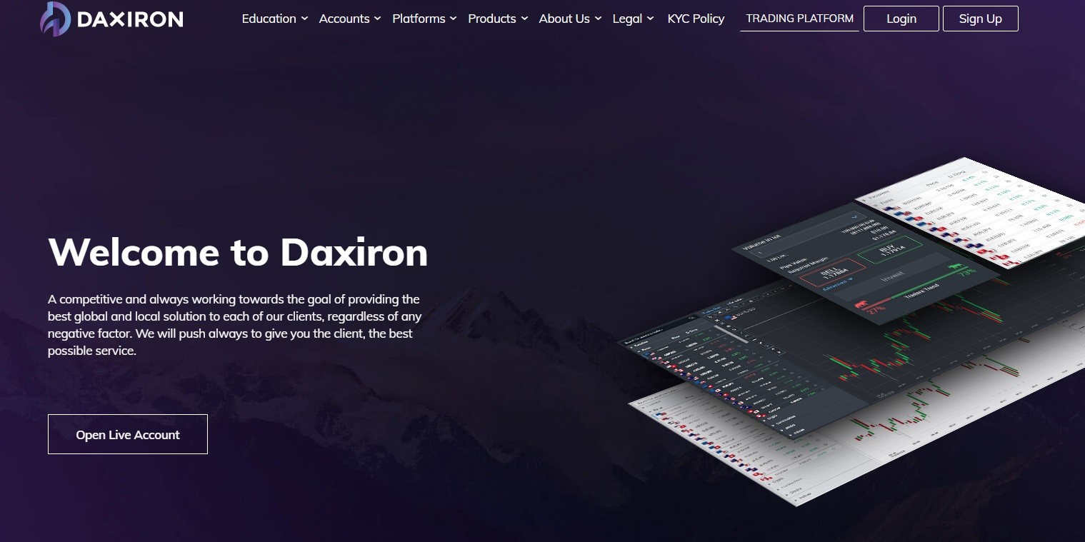 Daxiron Website