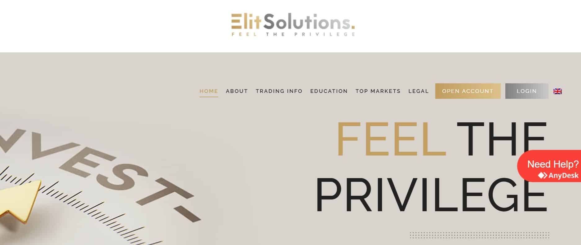 ElitSolutions website