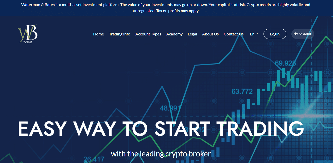 Waterman Bates trading platform