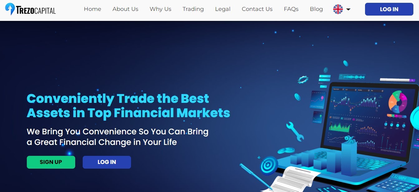 Trezo Capital website