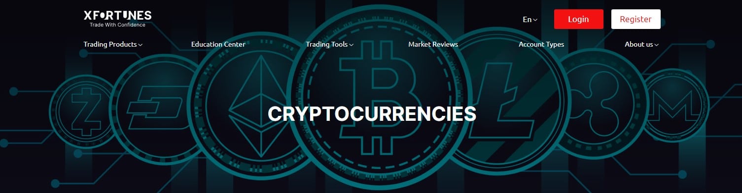trading cryptocurrencies with XFortunes