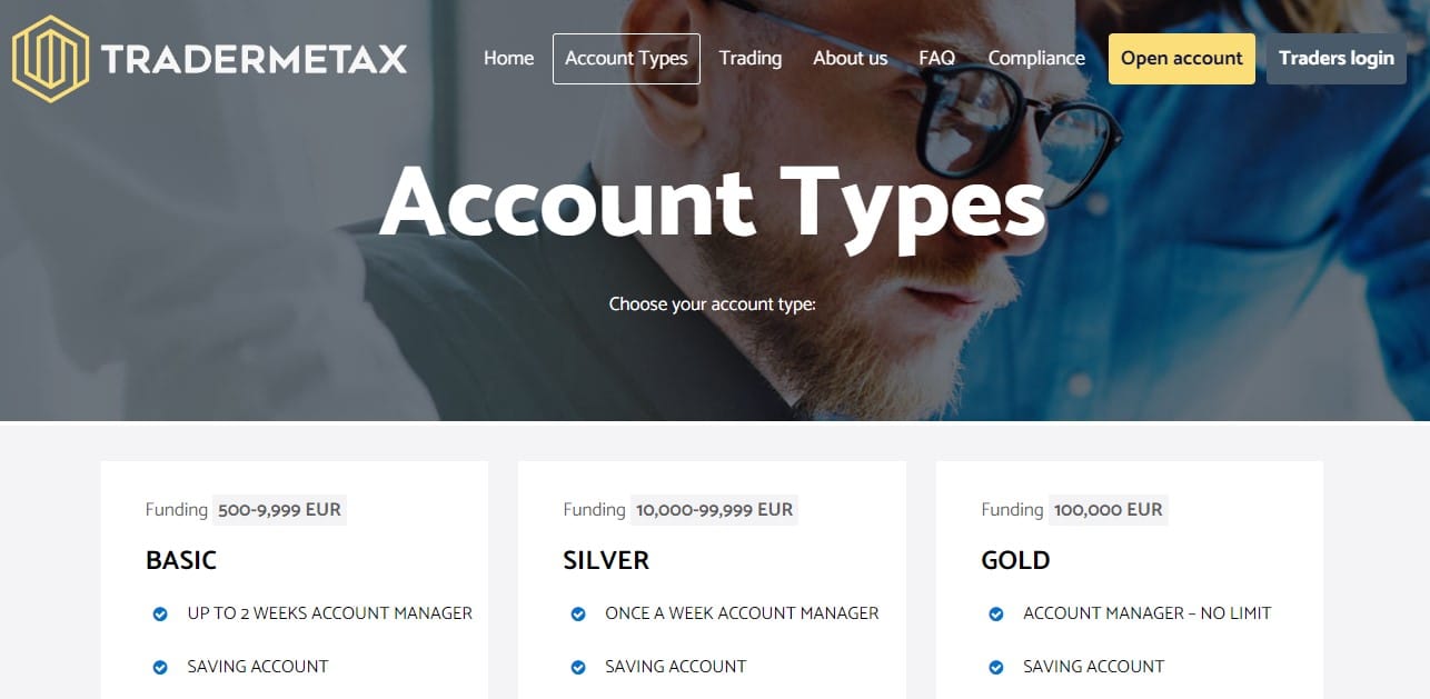 TraderMetax Accounts